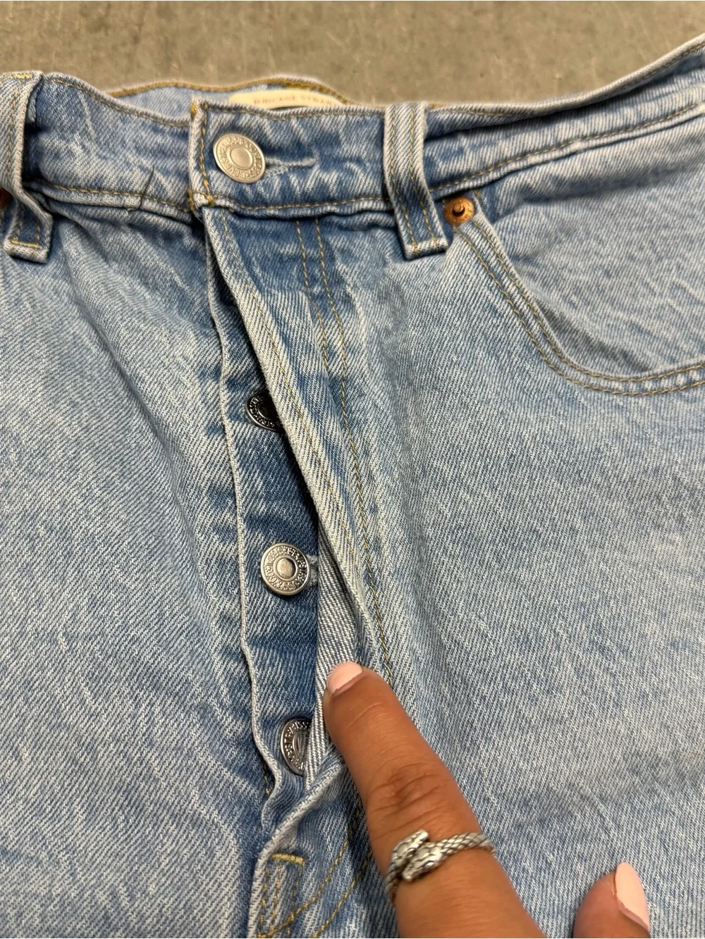 Levis style “ribcage
